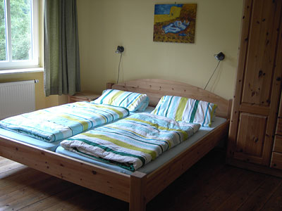 Doppelzimmer im Fereienweingut Michels-Kaufmann