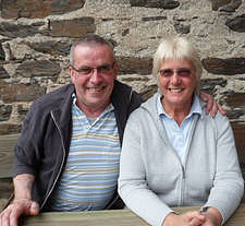 Familie Sweatt - Inhaber des Ferienweingutes Michels-Kaufmann in Pommern an der Mosel